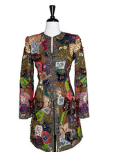Oscar de la Renta Runway Patchwork Coat Size 6