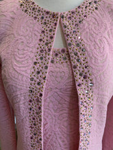 St. John Pink Knit Jacket with Matching Shell