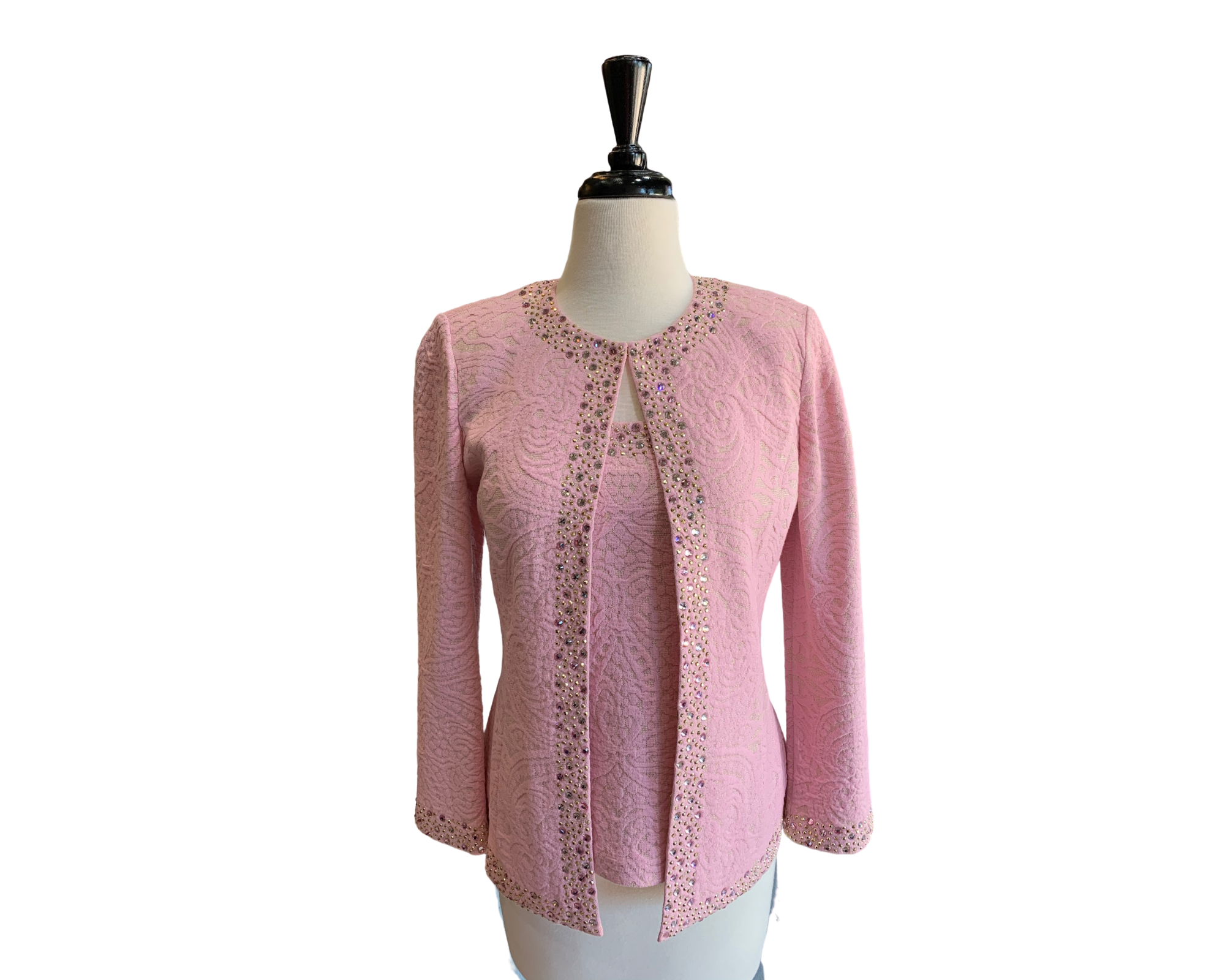 St john pink jacket best sale