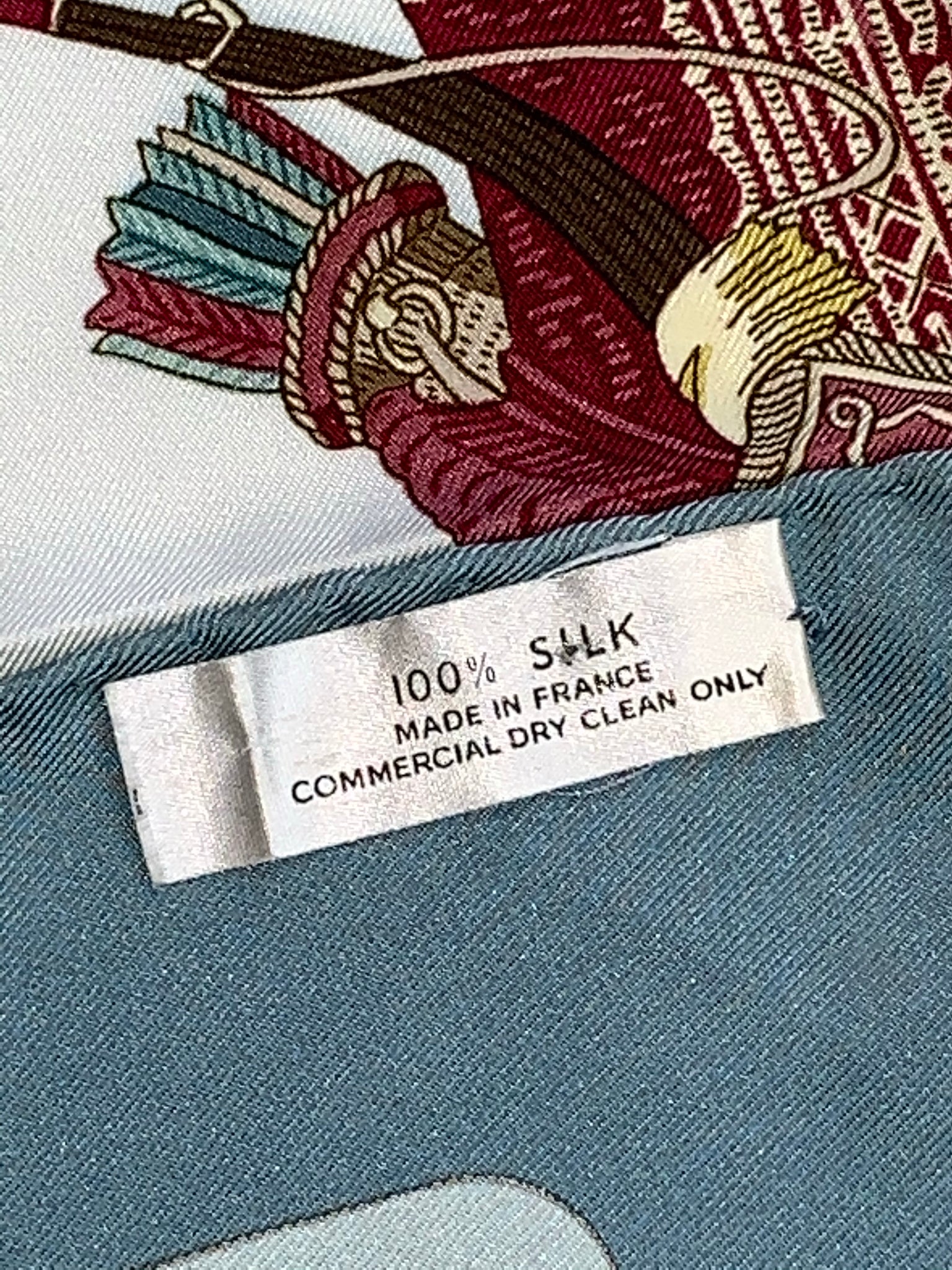 Lucky Vintage 60s Hermes Cheval Turc Silk Scarf